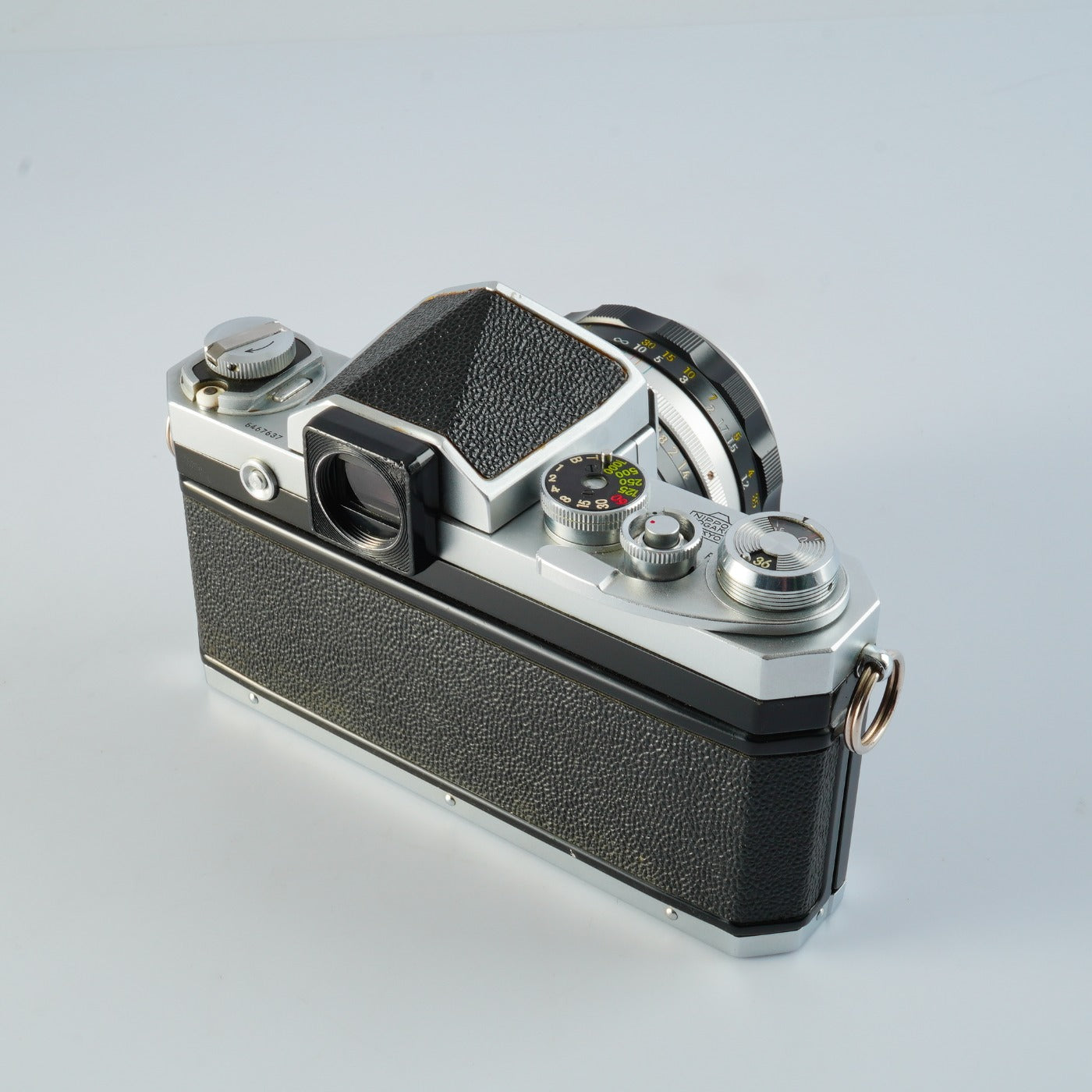 【Serviced】 Nikon F Eyelevel Early Model Silver + NIKKOR 50mm F/1.4 MF フィルム一眼レフカメラ