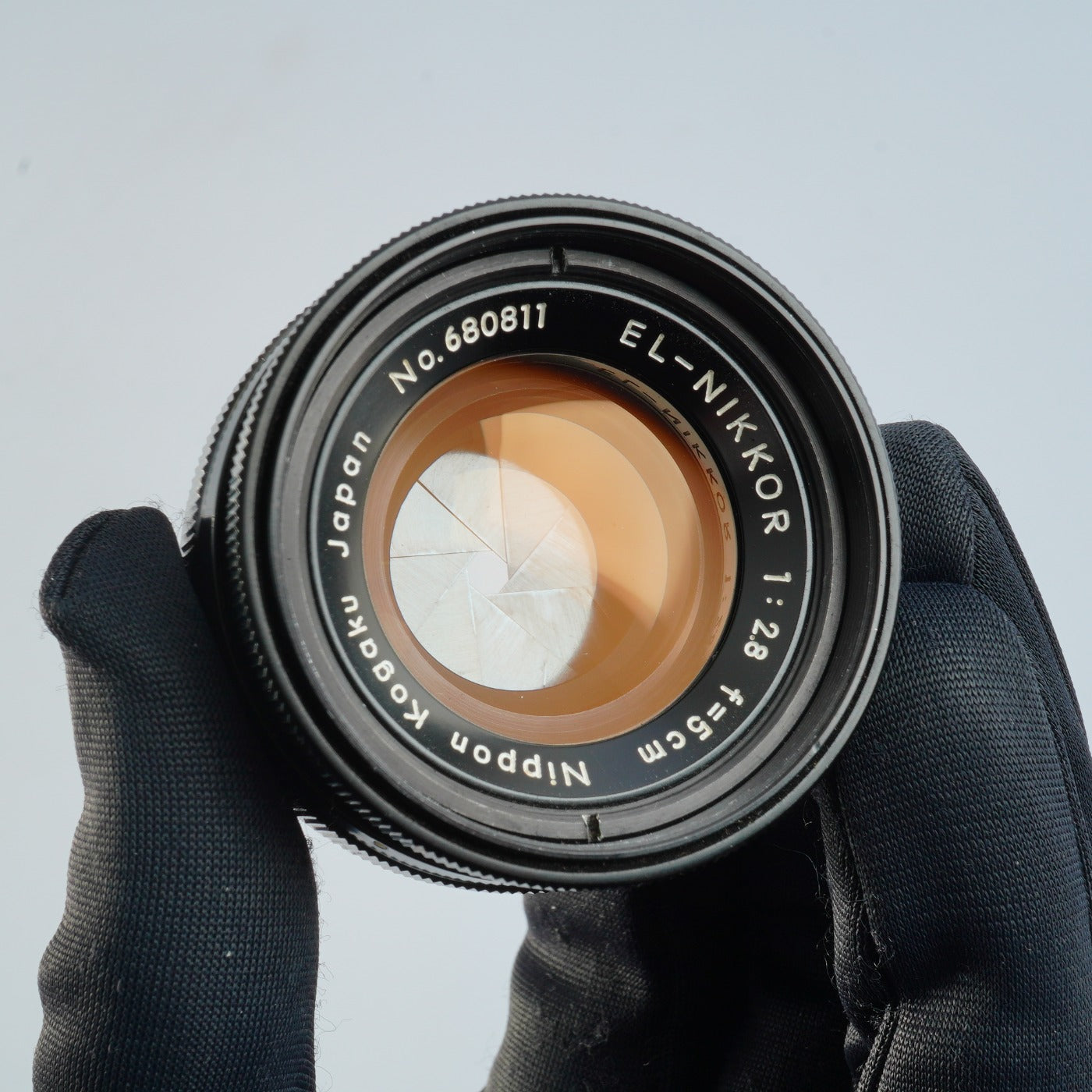 Nikon EL NIKKOR 5cm 50mm F/2.8 PAT PEND prime lens
