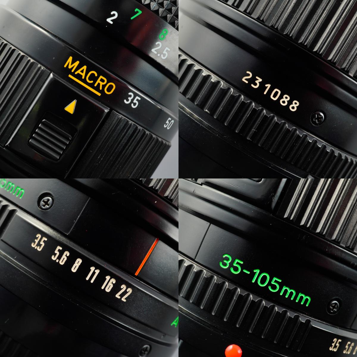Canon New FD 35-105mm F/3.5 Zoomobjektiv