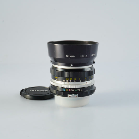 Nikon 非Ai NIKKOR-H Auto 50mm F/2 単焦点レンズ