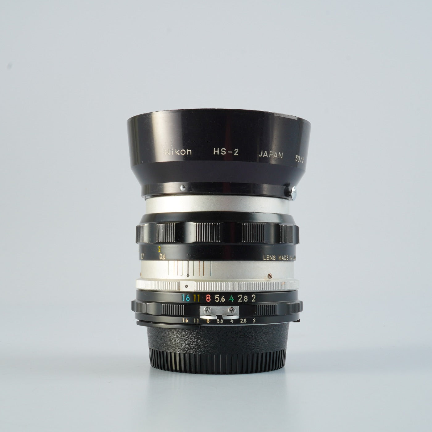 Nikon Ai NIKKOR-H Auto 50mm F/2 prime lens