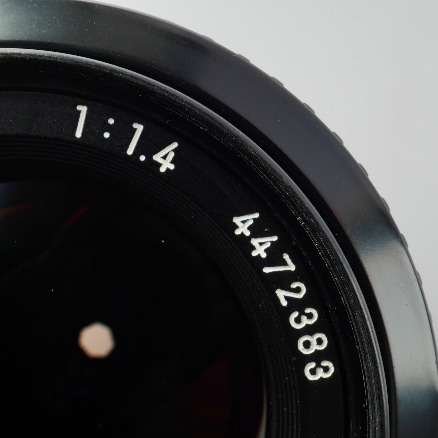 Nikon Ai NIKKOR 50mm F/1.4 prime lens