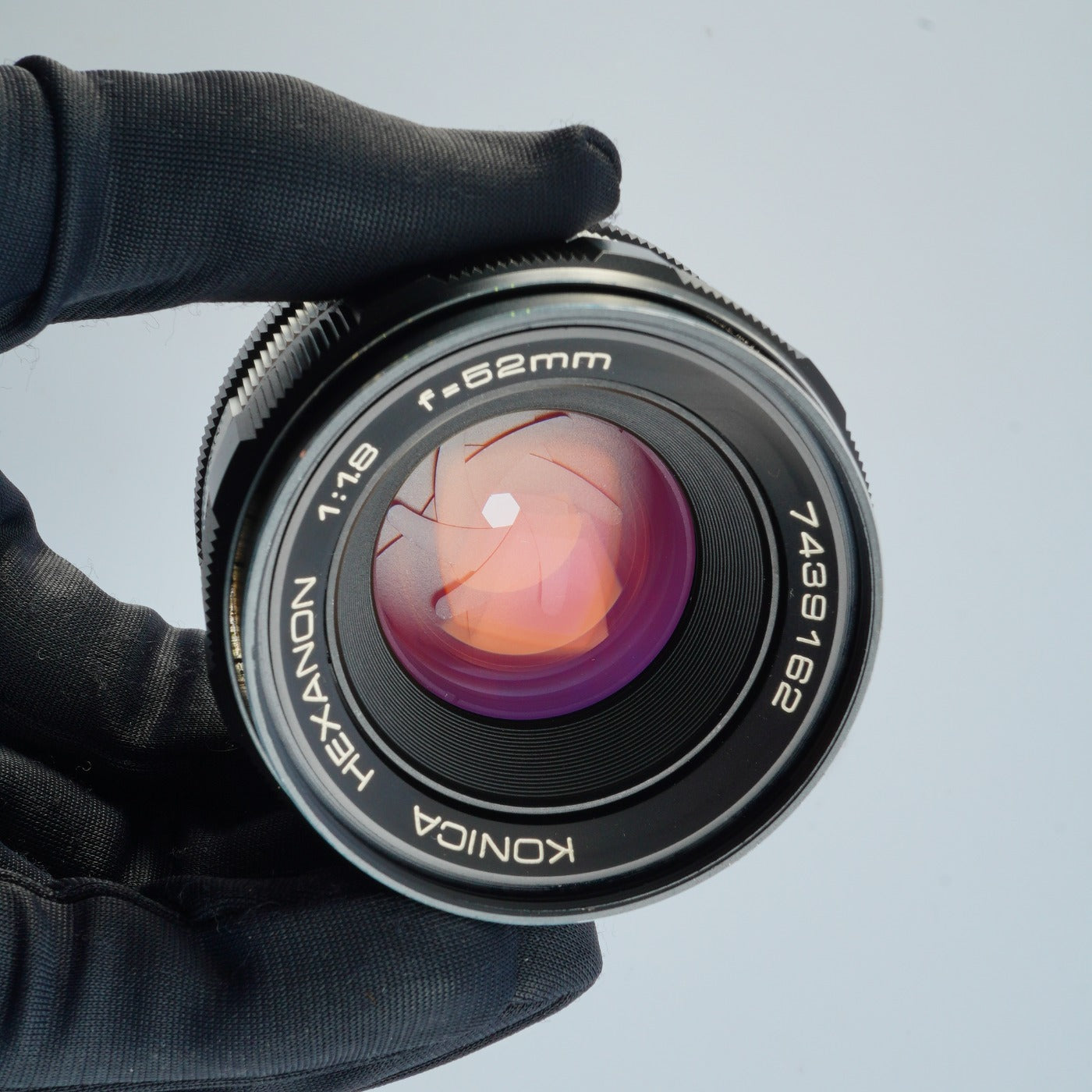 Konica HEXANON 52mm F/1.8 単焦点レンズ