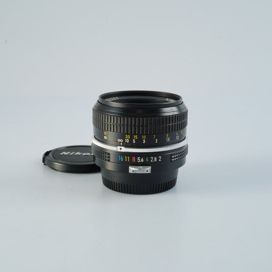 Nikon 非Ai NIKKOR 50mm F/2 単焦点レンズ