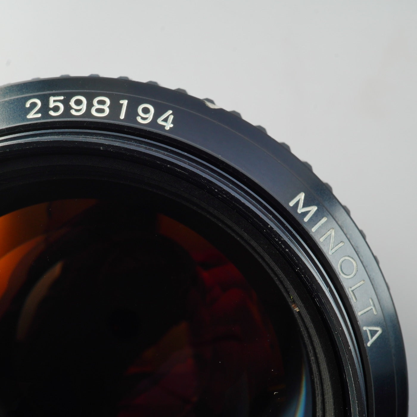 MINOLTA MC ROKKOR-PG 58mm F/1.2 prime lens