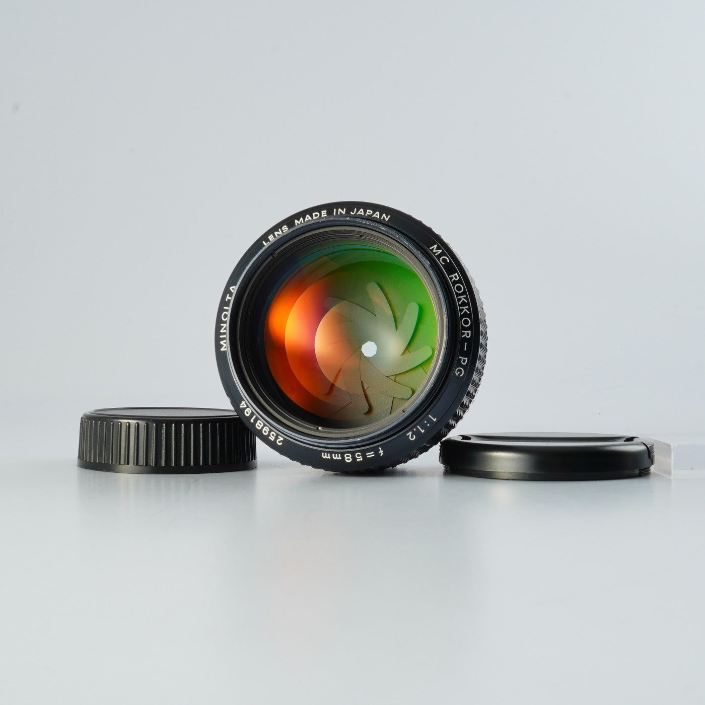 MINOLTA MC ROKKOR-PG 58mm F/1.2 prime lens