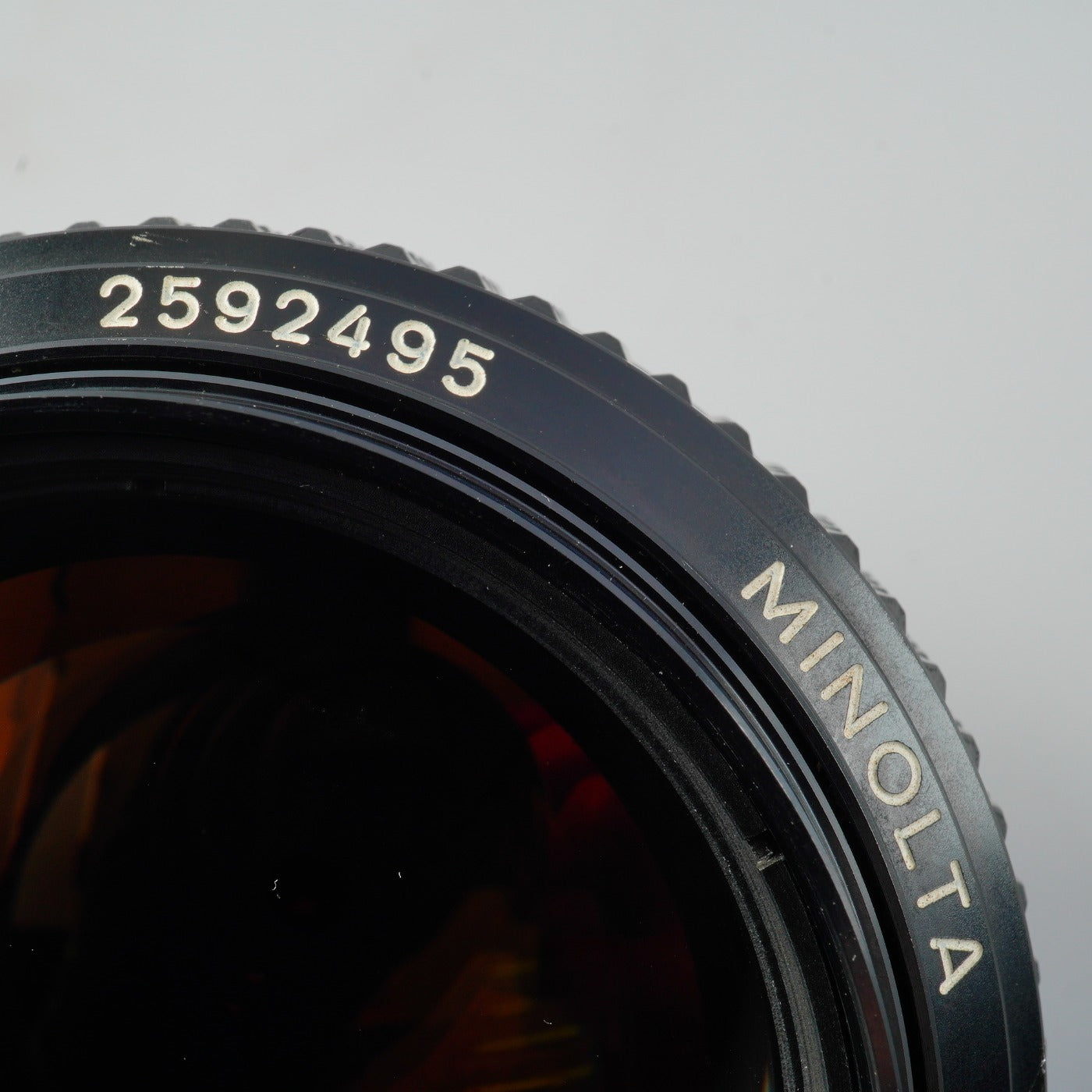 MINOLTA MC ROKKOR-PG 58mm F/1.2 prime lens