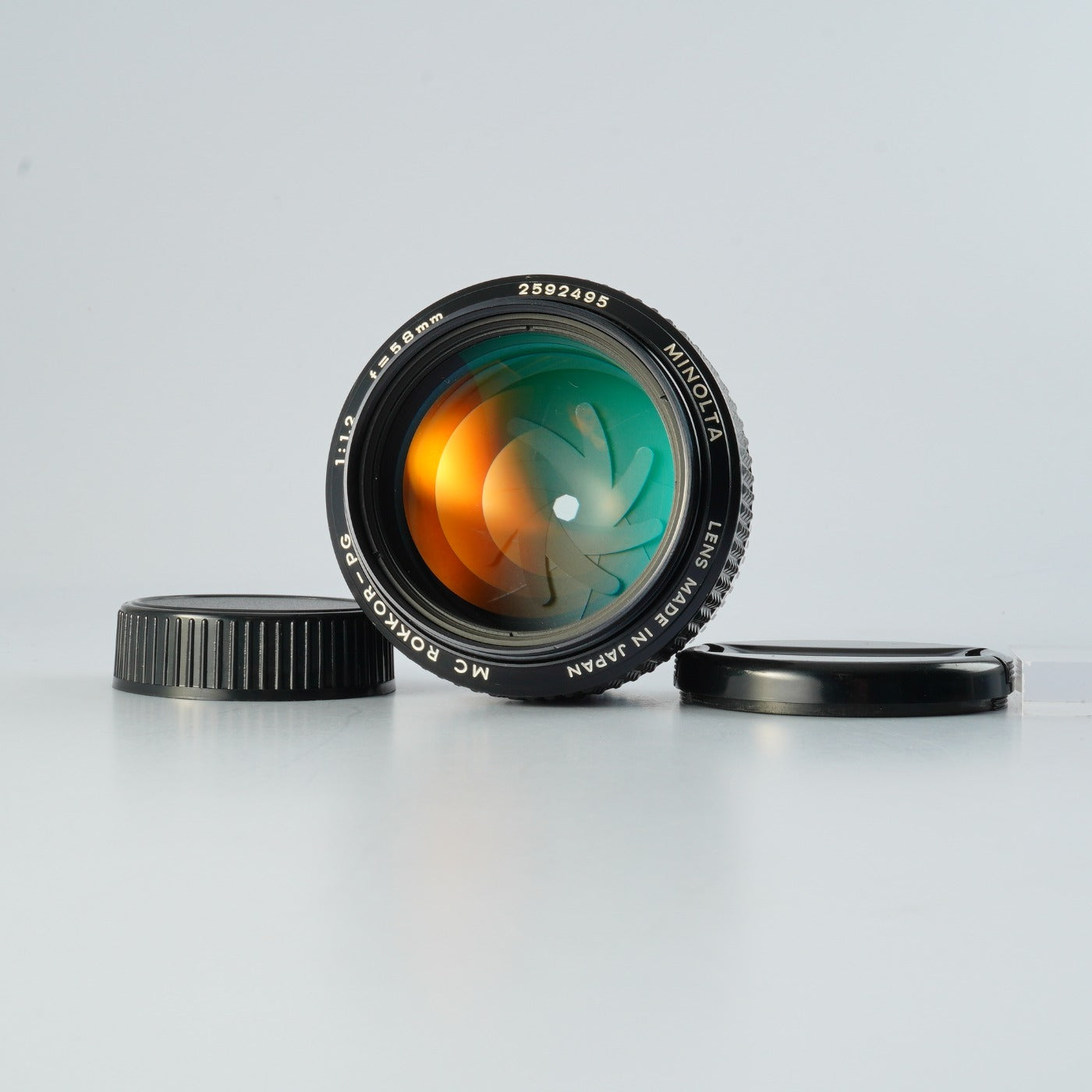 MINOLTA MC ROKKOR-PG 58mm F/1.2 prime lens
