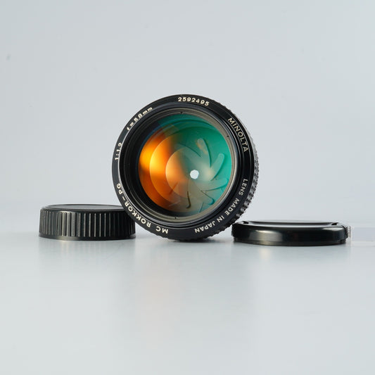 MINOLTA MC ROKKOR-PG 58mm F/1.2 Festbrennweitenobjektiv
