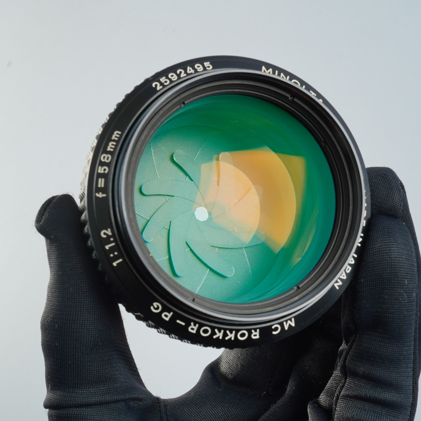MINOLTA MC ROKKOR-PG 58mm F/1.2 prime lens