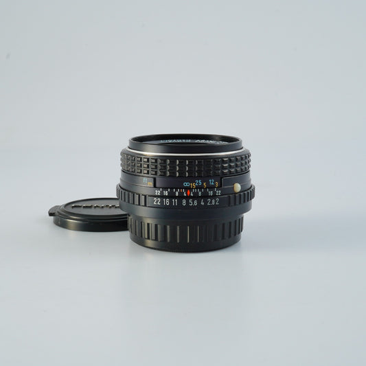 SMC PENTAX M 50mm F/2 (für Pentax K) Festbrennweitenobjektiv