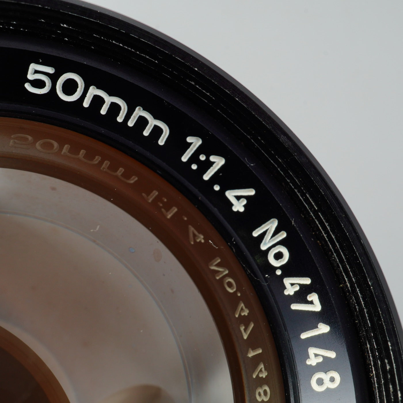 Canon 50mm F/1.4 prime lens