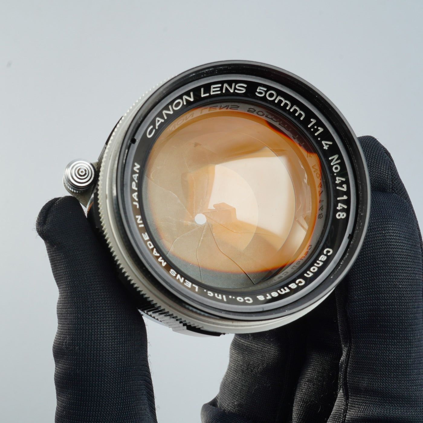 Canon 50mm F/1.4 prime lens