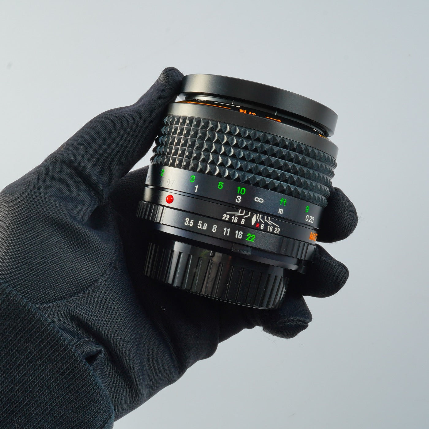MINOLTA MD MACRO ROKKOR 50mm F/3.5 prime lens