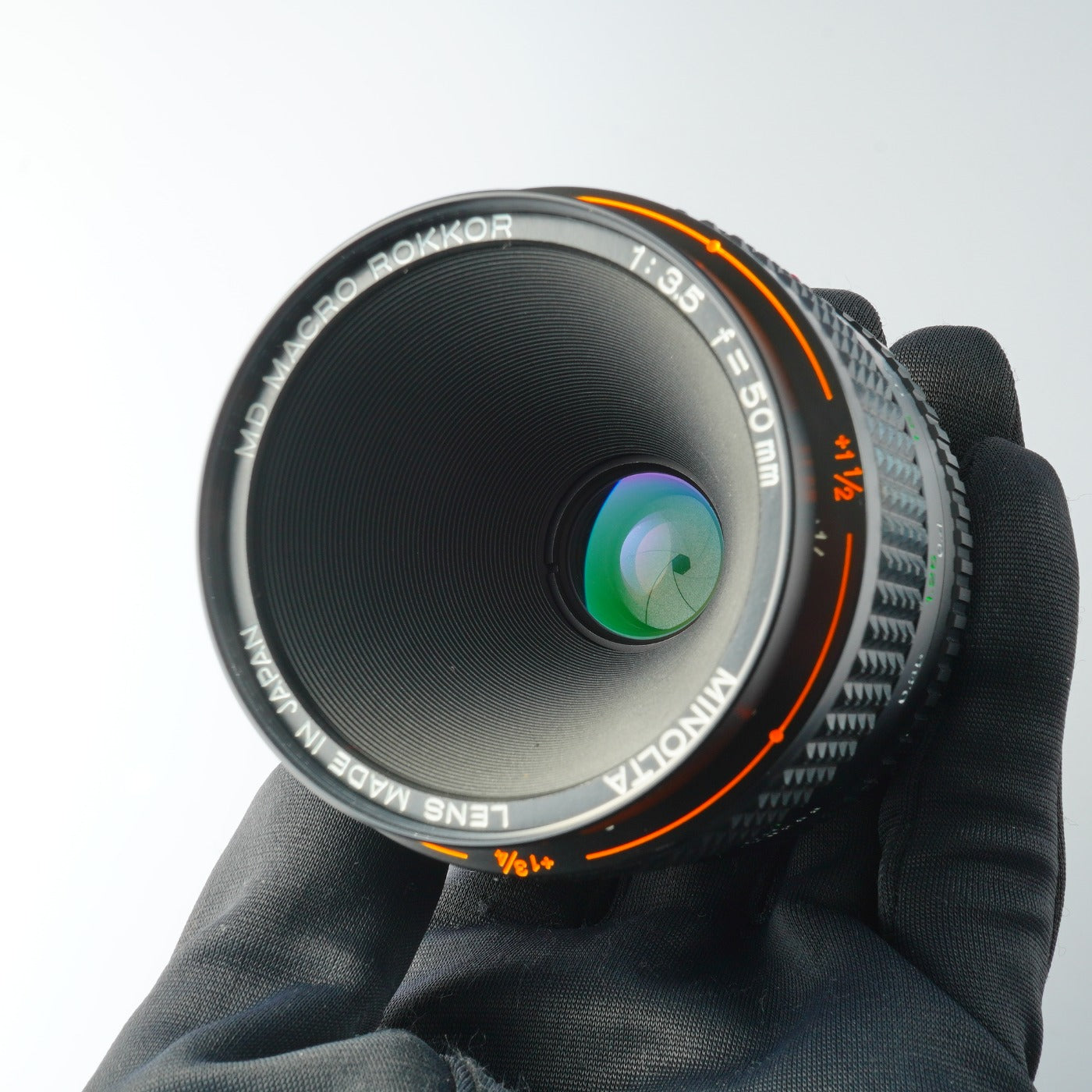 MINOLTA MD MACRO ROKKOR 50mm F/3.5 prime lens