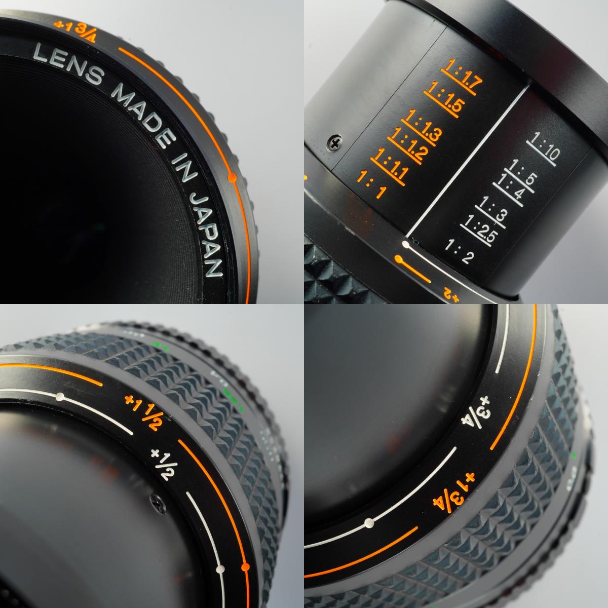 MINOLTA MD MACRO ROKKOR 50mm F/3.5 prime lens