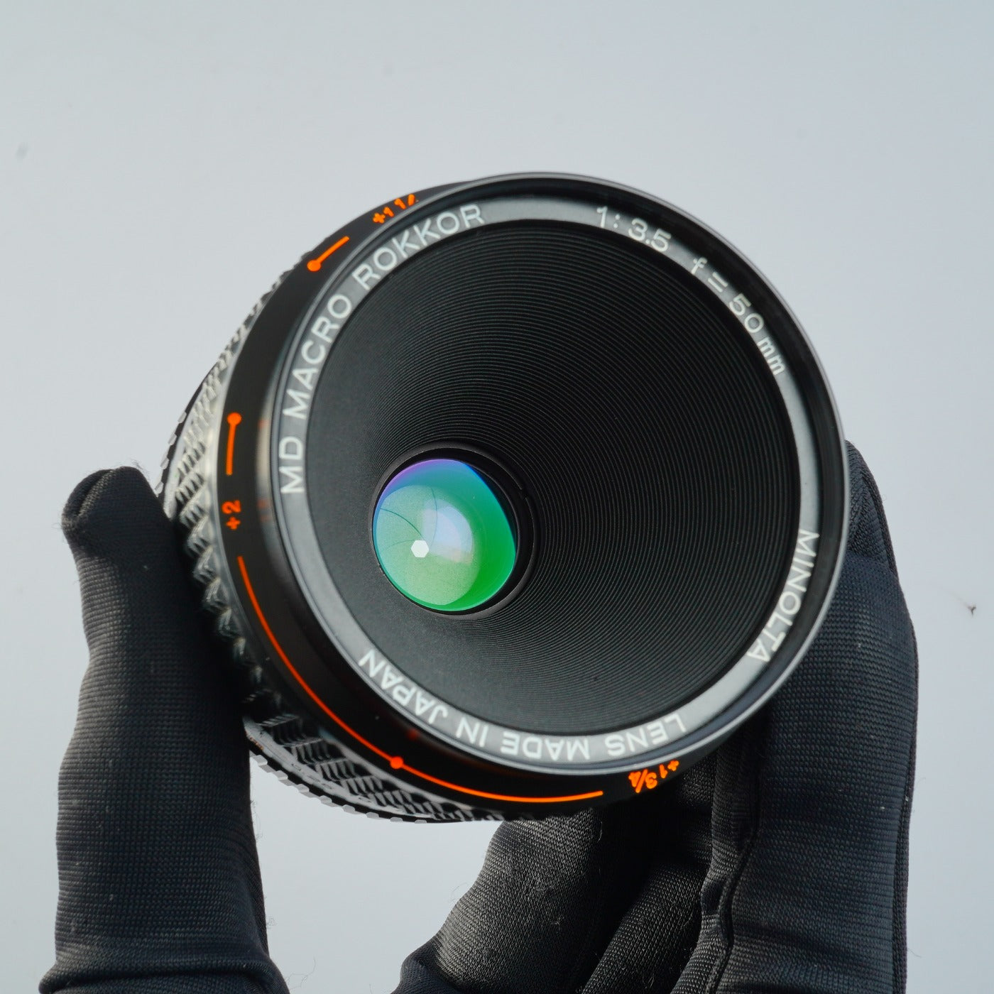 MINOLTA MD MACRO ROKKOR 50mm F/3.5 prime lens