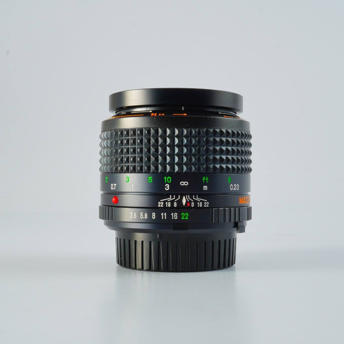 MINOLTA MD MACRO ROKKOR 50mm F/3.5 prime lens