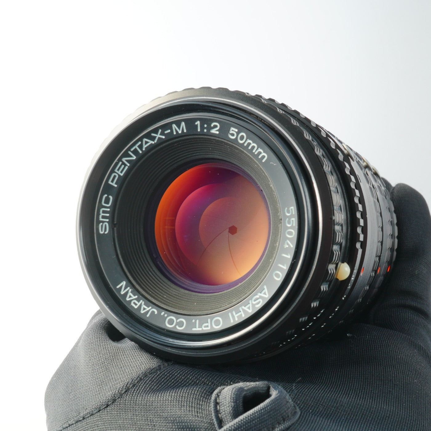 SMC PENTAX M 50mm F/2 + Zwischenring-Set 1, 2, 3 (für Pentax K) Festbrennweite