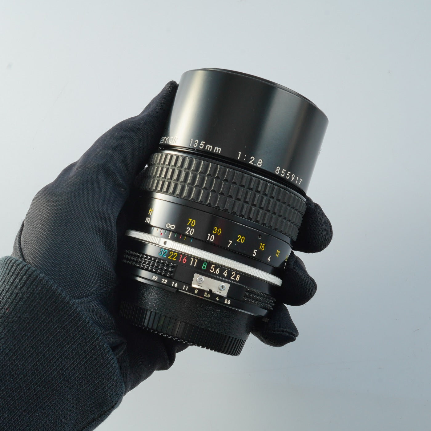 Nikon Ai NIKKOR 135mm F/2.8 prime lens