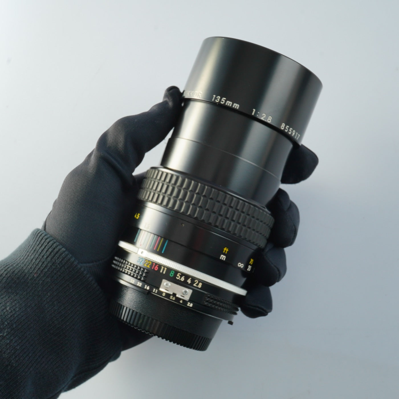Nikon Ai NIKKOR 135mm F/2.8 prime lens