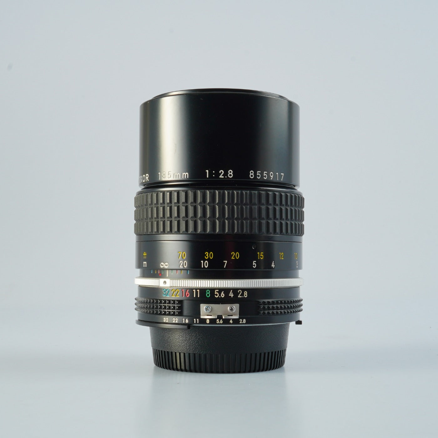 Nikon Ai NIKKOR 135mm F/2.8 prime lens