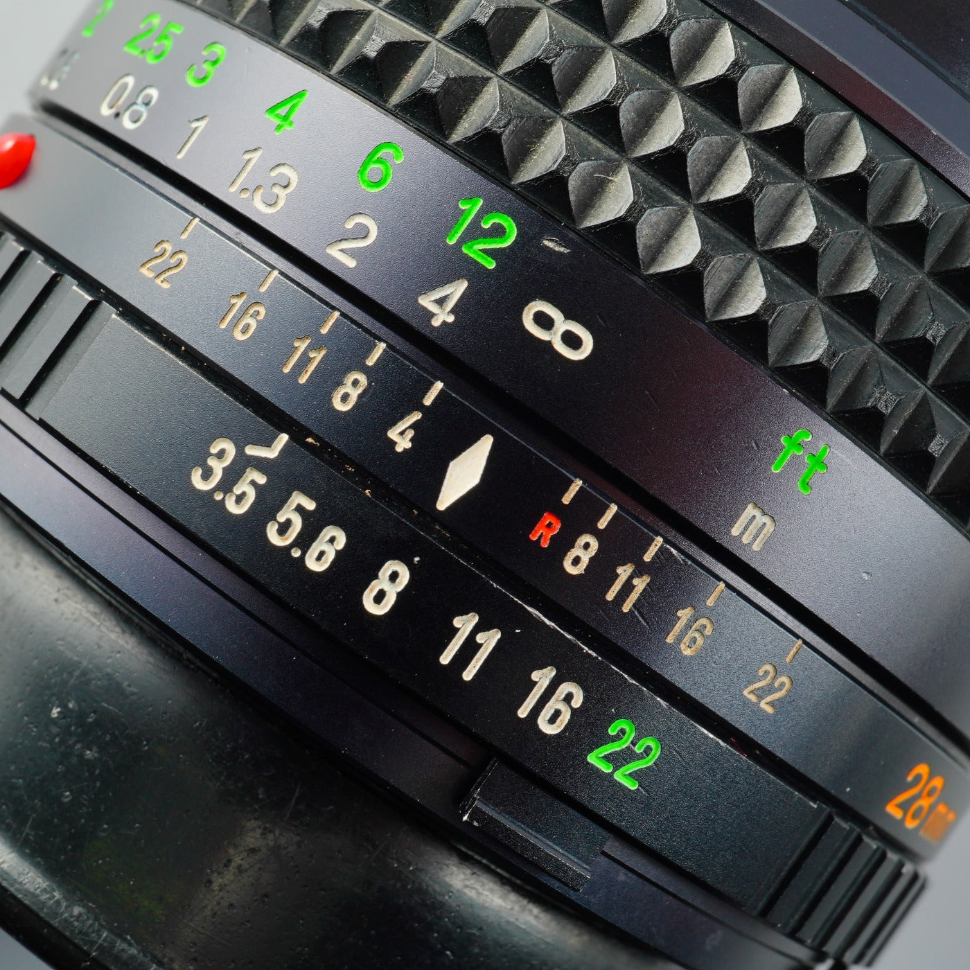 MINOLTA MD W.ROKKOR 28mm F/3.5 prime lens