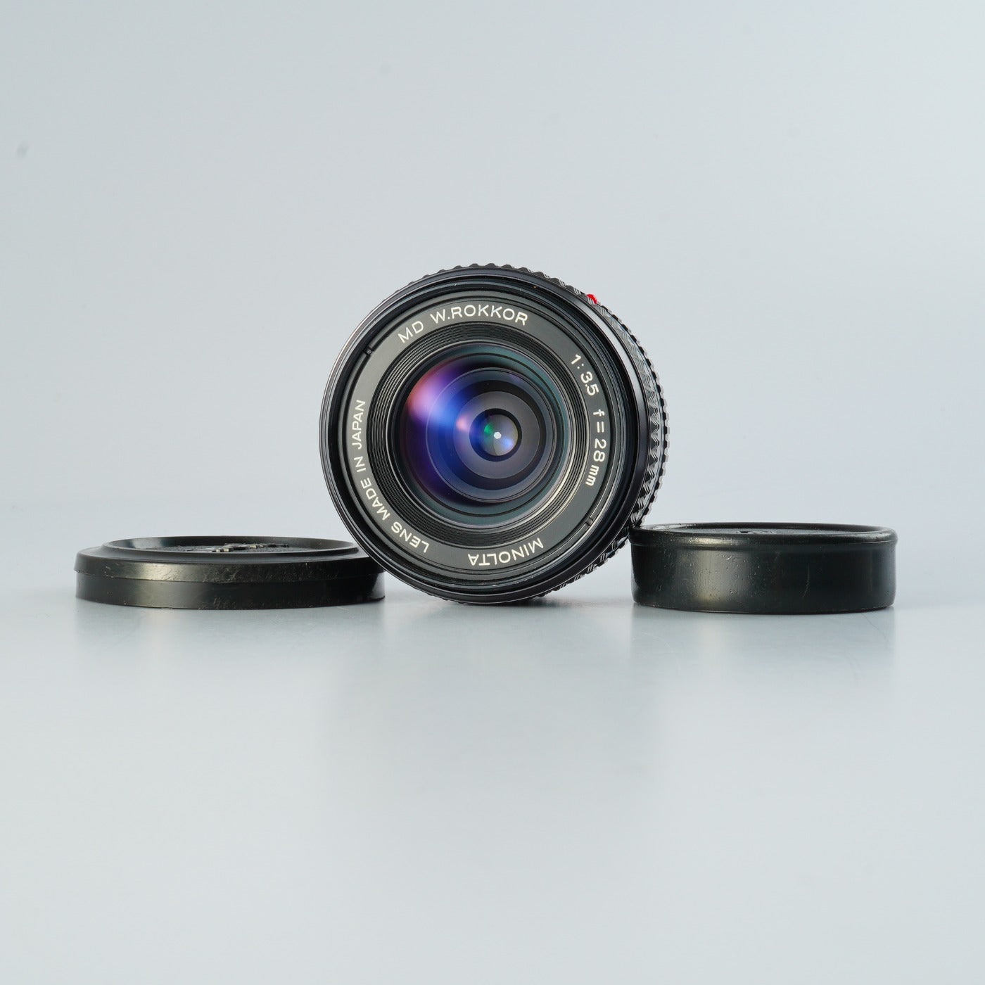 MINOLTA MD W.ROKKOR 28mm F/3.5 prime lens