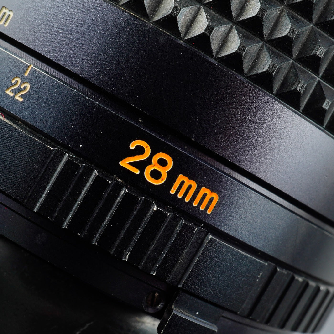 MINOLTA MD W.ROKKOR 28mm F/3.5 prime lens