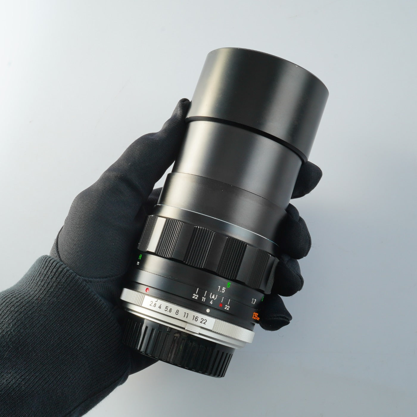 MINOLTA MC TELE ROKKOR PF 135mm F/2.8 prime lens