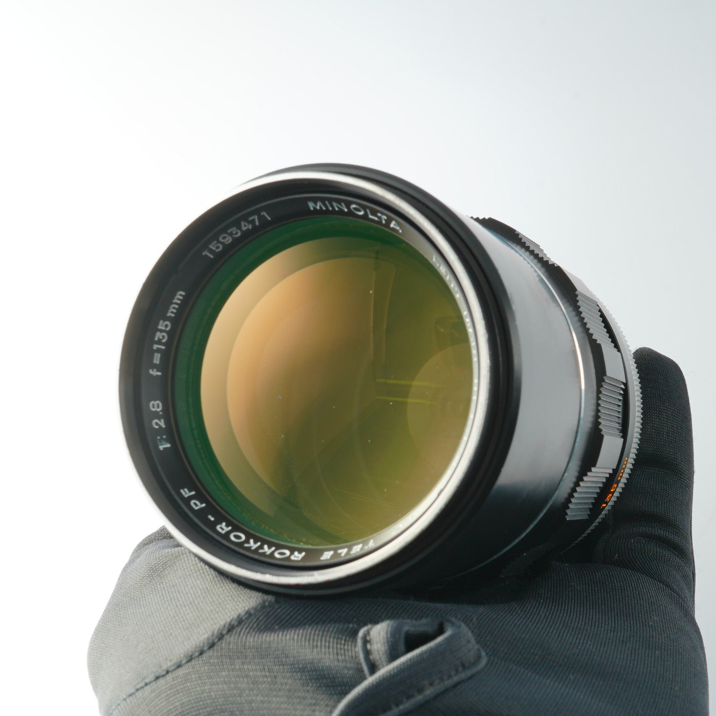 MINOLTA MC TELE ROKKOR PF 135mm F/2.8 prime lens