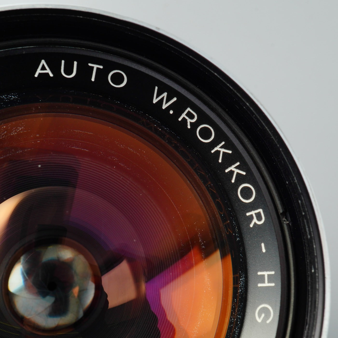 MINOLTA AUTO W.ROKKOR-HG 35mm F/2.8 prime lens