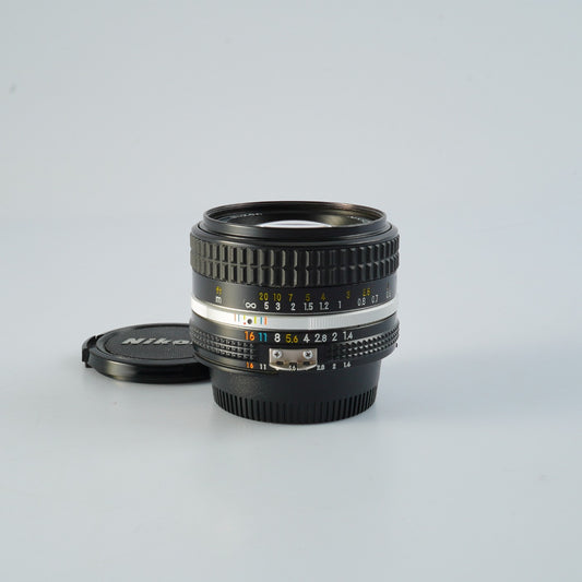 Nikon Ai-S NIKKOR 50mm F/1.4 prime lens