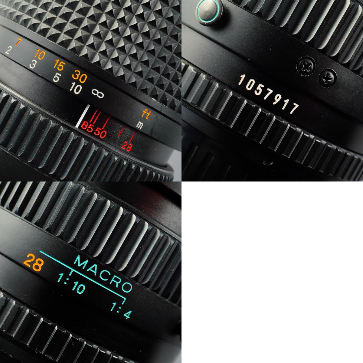 MINOLTA MD Zoom 28-85mm F/3.5-4.6 Zoom Lens