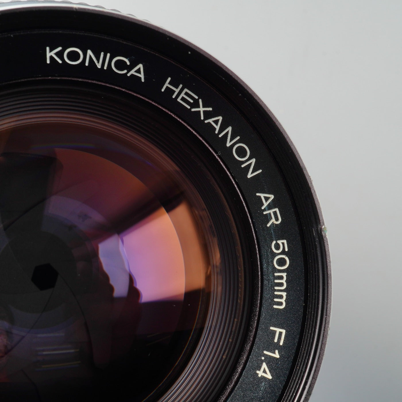 Konica HEXANON AR 50mm F/1.4 単焦点レンズ