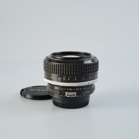 Nikon Ai Nikkor 55mm F/1.2 prime lens