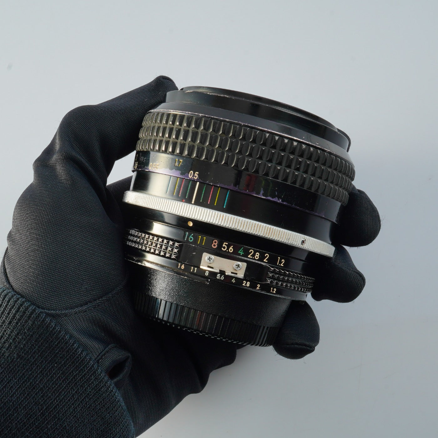 Nikon Ai Nikkor 55mm F/1.2 prime lens