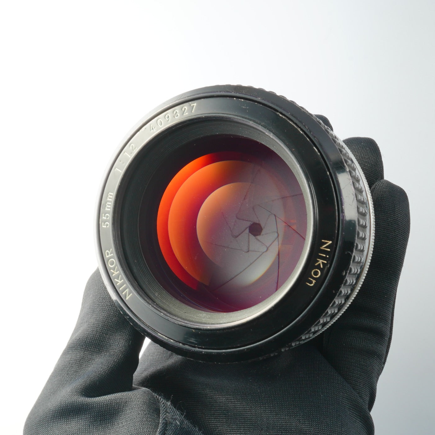 Nikon Ai Nikkor 55mm F/1.2 prime lens