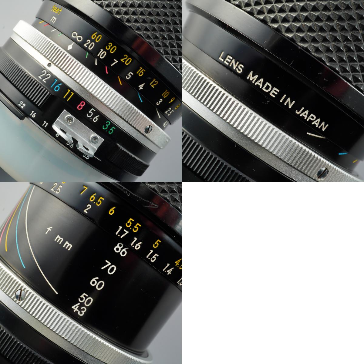 Nikon Ai Zoom-NIKKOR Auto 43-86mm F/3.5 Zoom Lens