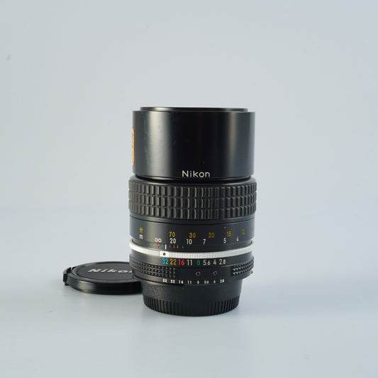 Nikon Ai NIKKOR 135mm F/2.8 prime lens