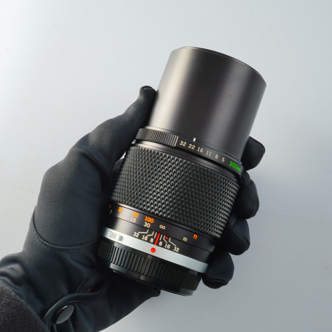 OLYMPUS OM-SYSTEM F.ZUIKO AUTO-T 200mm F/5 Einzelfokus-Objektiv