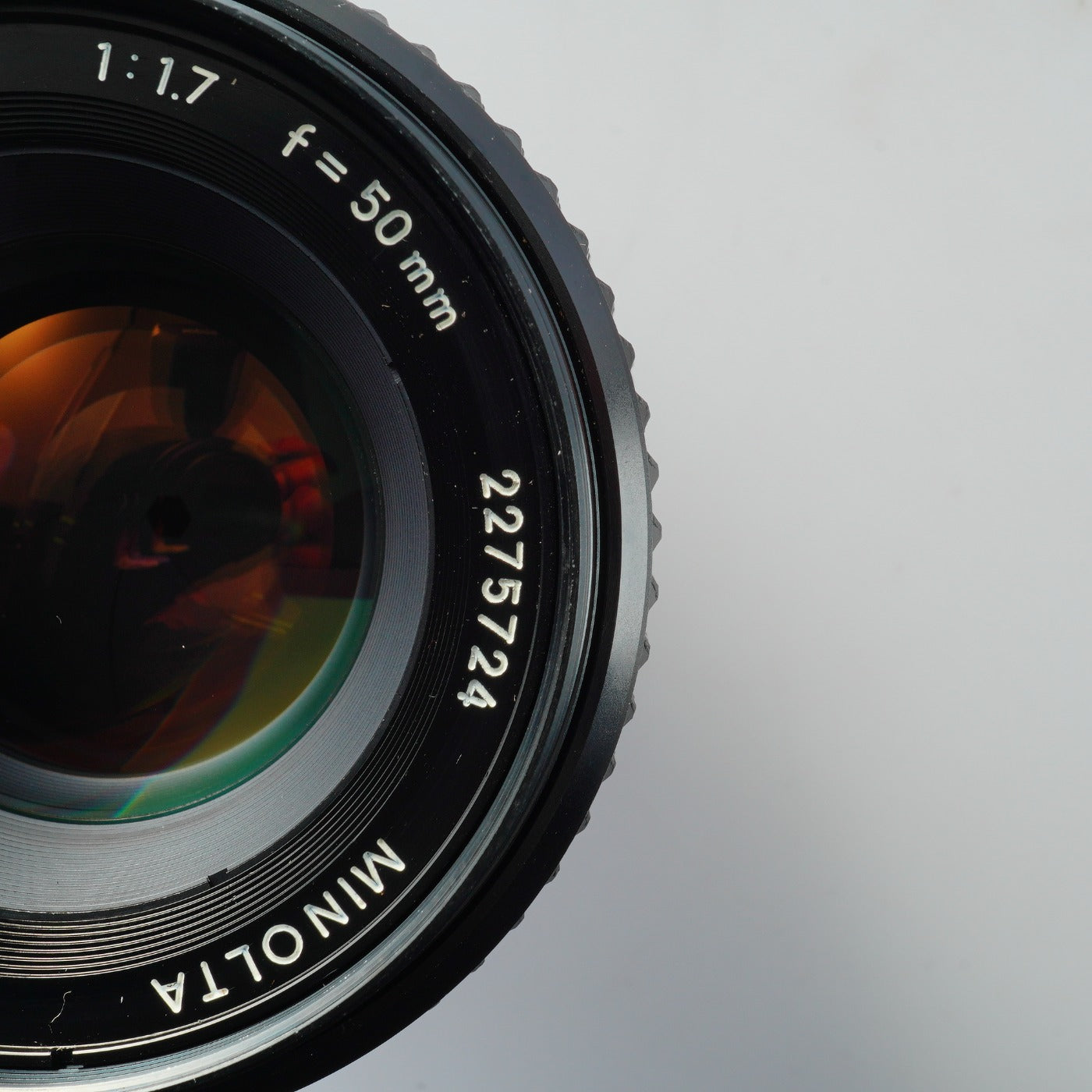 MINOLTA MC ROKKOR-PF 50mm F/1.7 単焦点レンズ – 山田写真機店