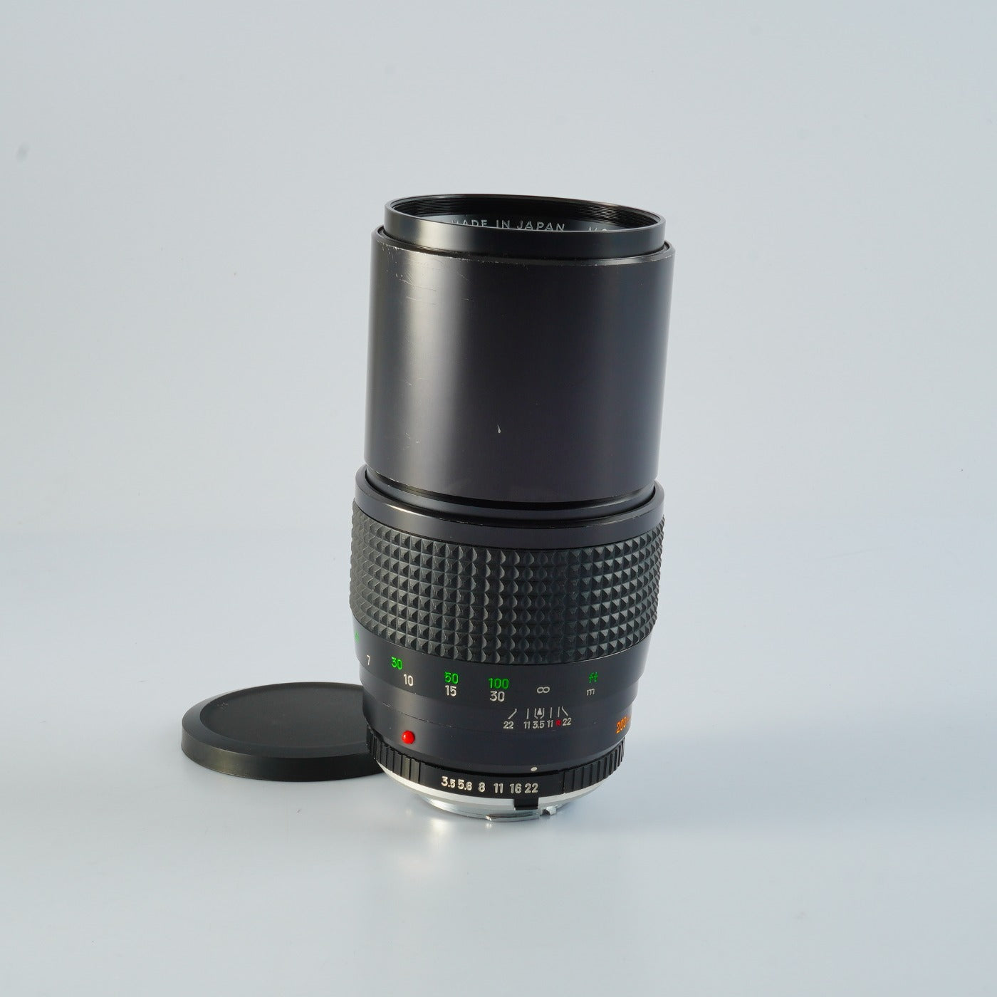 MINOLTA MC TELE ROKKOR-QF 200mm F/3.5 prime lens