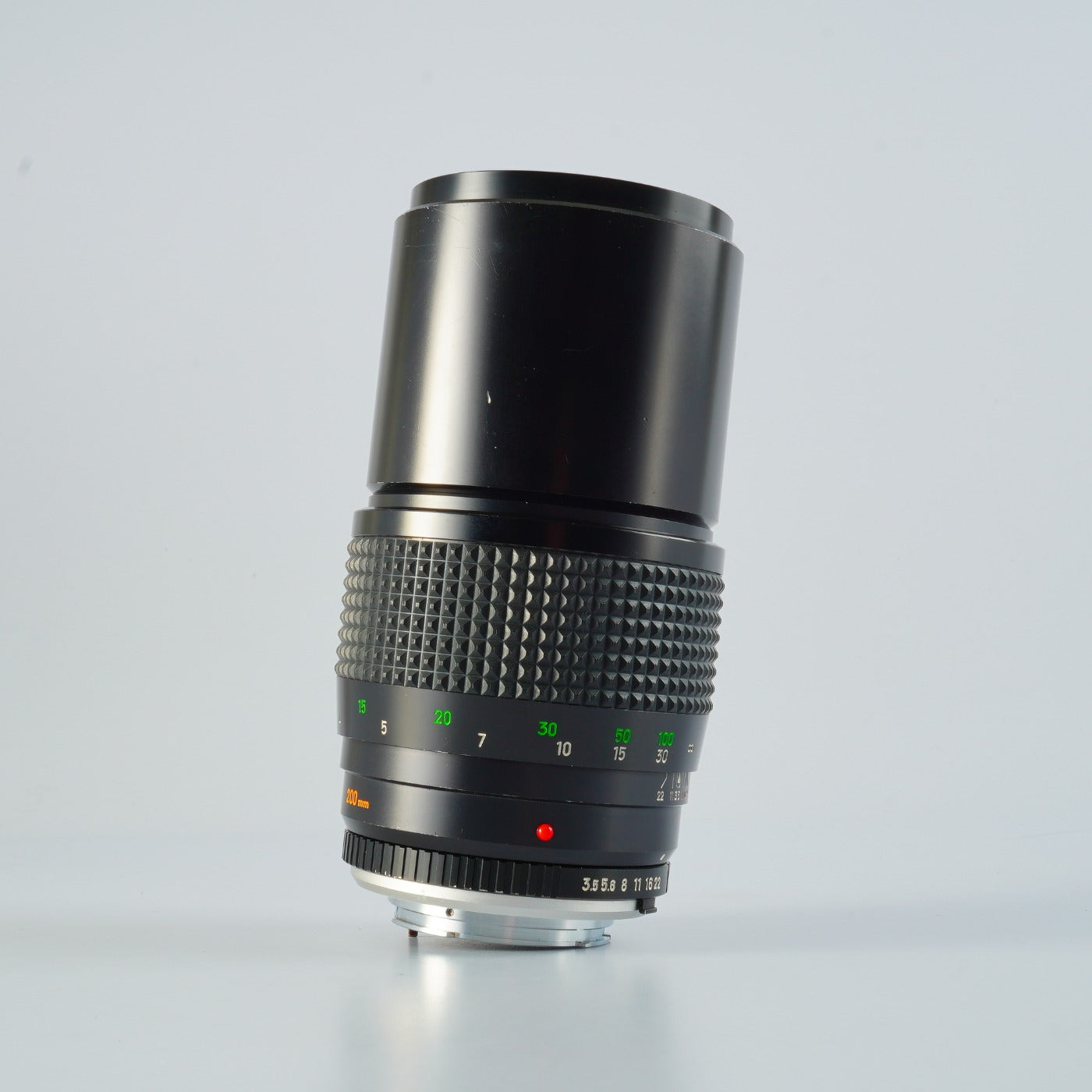 MINOLTA MC TELE ROKKOR-QF 200mm F/3.5 prime lens
