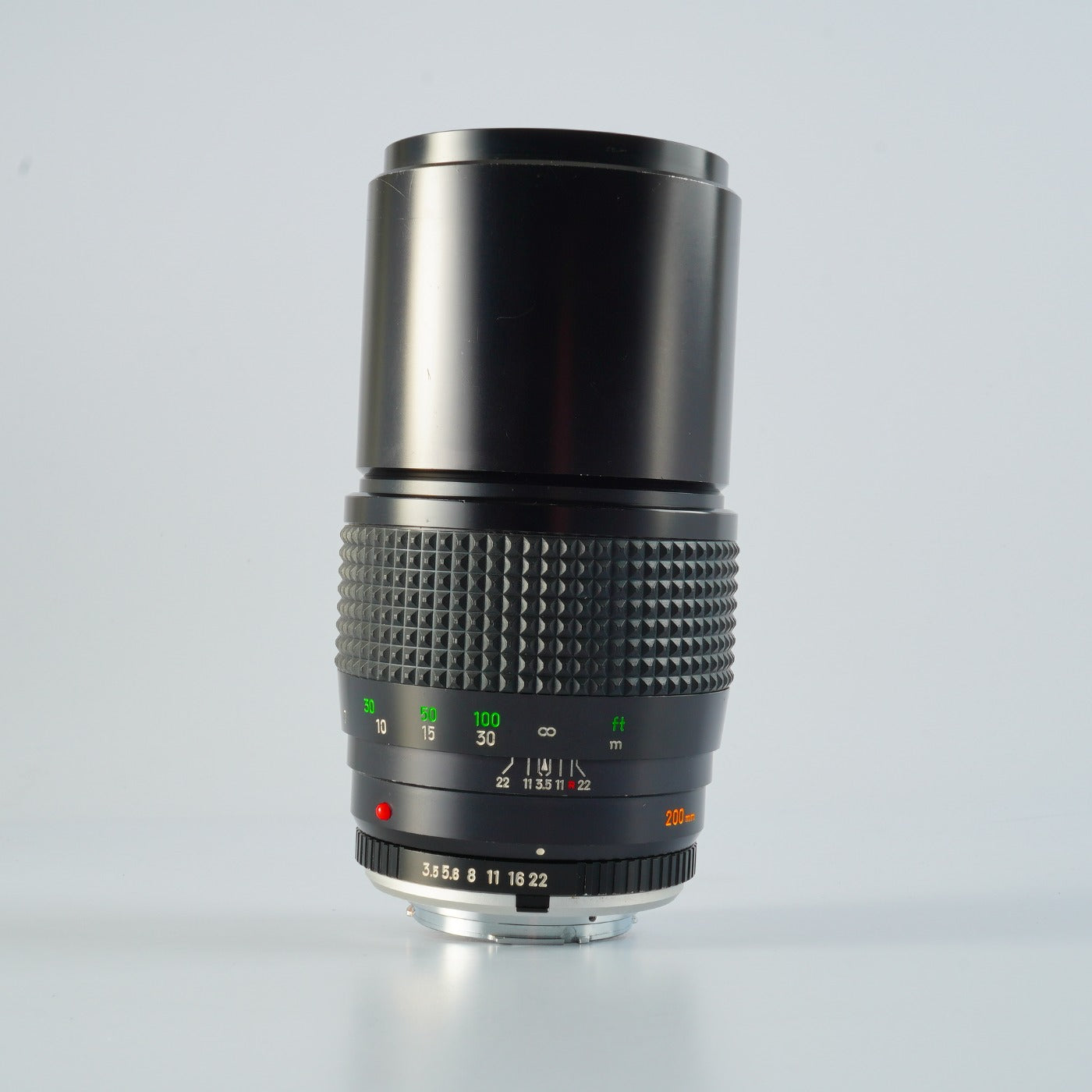 MINOLTA MC TELE ROKKOR-QF 200mm F/3.5 prime lens