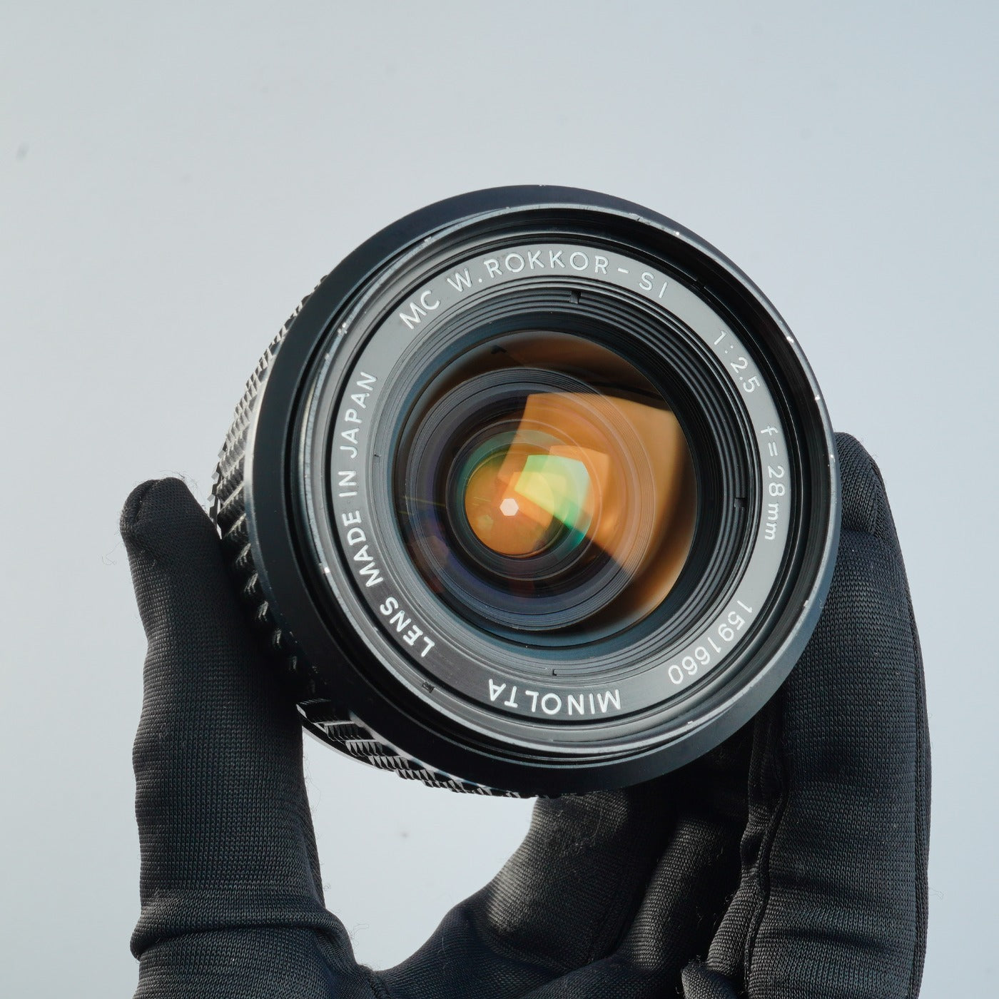 ジャンク】 MINOLTA MC W.ROKKOR-SI 28mm F/2.5 単焦点レンズ – 山田