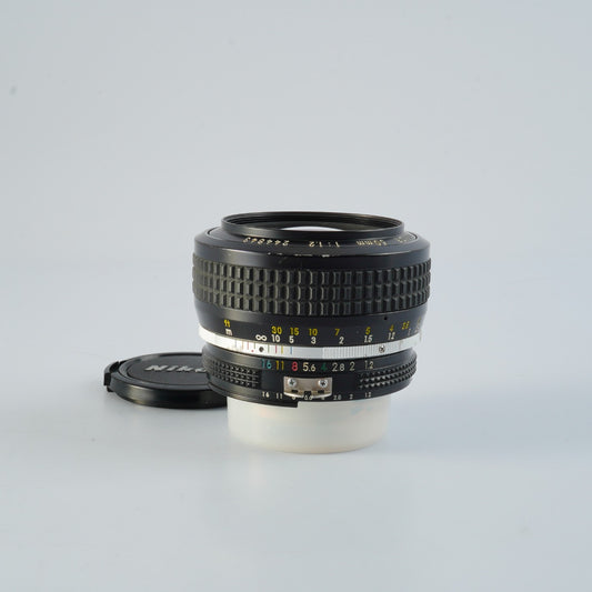 Nikon Ai NIKKOR 50mm F/1.2 prime lens