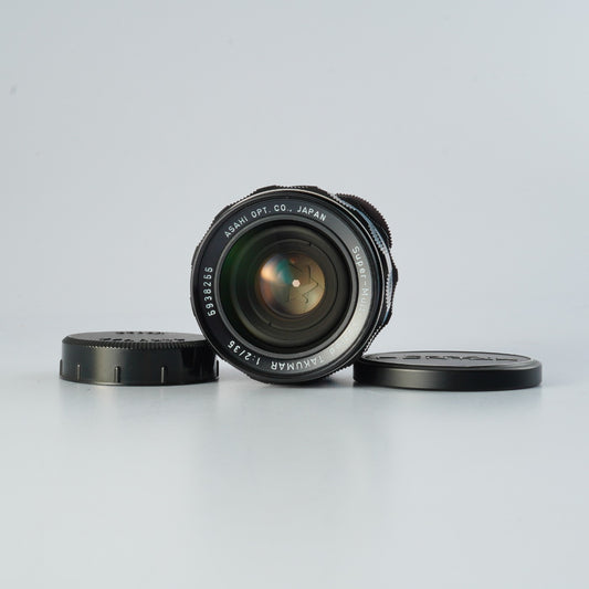 PENTAX SMC Super Multi Coated TAKUMAR 35mm F/2 (für M42) Festbrennweitenobjektiv