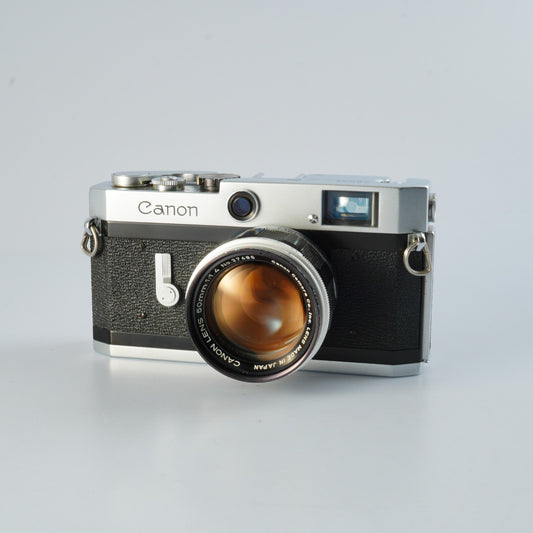 【SERVICED & TESTED】 Canon P + 50mm F/1.4 レンジファインダーフィルムカメラ