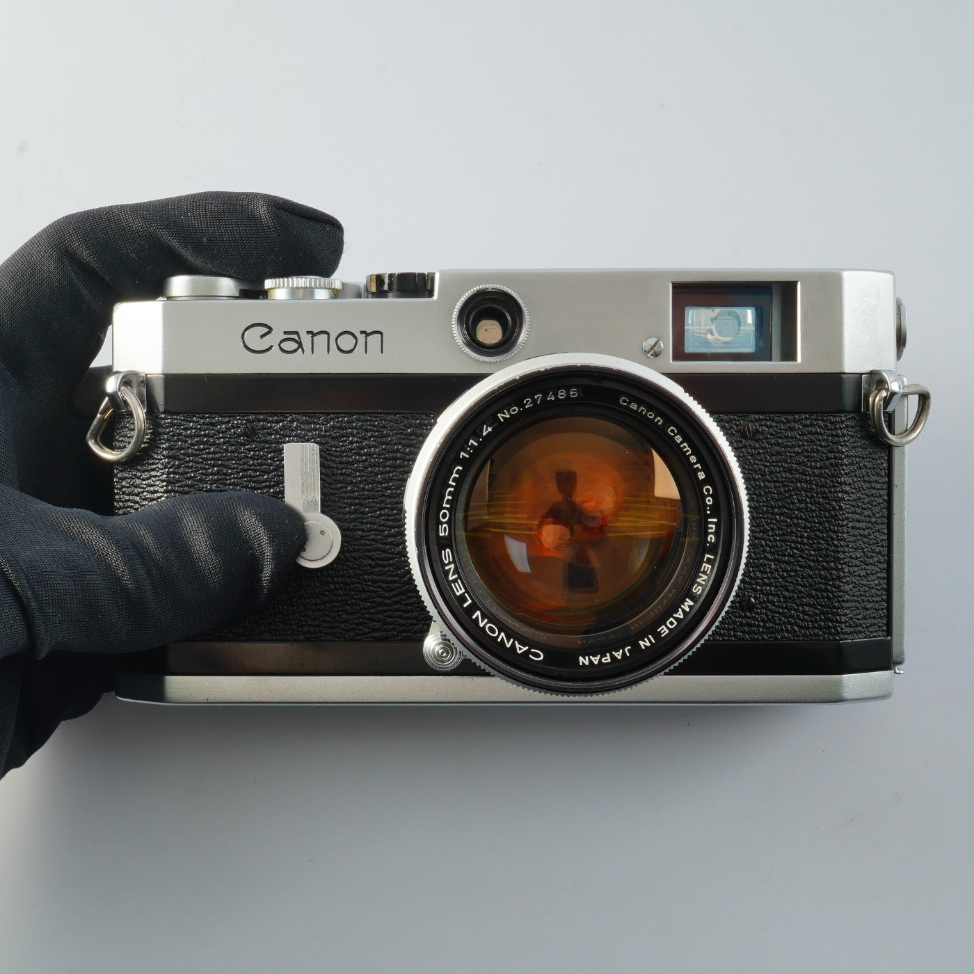 【SERVICED & TESTED】 Canon P + 50mm F/1.4 レンジファインダーフィルムカメラ